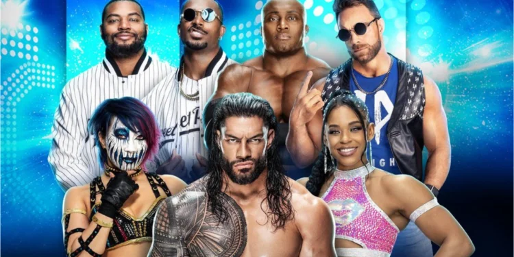WWE-SmackDown-Episode-1450, Wrestler fighting for the glory